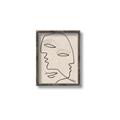 Picture of Two Faced II _GroupedProduct_Rectangle_Portrait_Canvas_Framed_