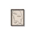 Picture of Two Faced II _GroupedProduct_Rectangle_Portrait_Canvas_Framed_