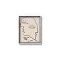 Picture of Two Faced II _GroupedProduct_Rectangle_Portrait_Canvas_Framed_