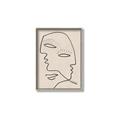 Picture of Two Faced II _GroupedProduct_Rectangle_Portrait_Canvas_Framed_
