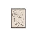 Picture of Two Faced II _GroupedProduct_Rectangle_Portrait_Canvas_Framed_