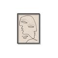 Picture of Two Faced II _GroupedProduct_Rectangle_Portrait_Canvas_Framed_