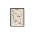 Picture of Two Faced II _GroupedProduct_Rectangle_Portrait_Canvas_Framed_