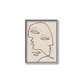 Picture of Two Faced II _GroupedProduct_Rectangle_Portrait_Canvas_Framed_