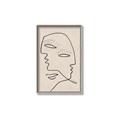 Picture of Two Faced II _GroupedProduct_Rectangle_Portrait_Canvas_Framed_