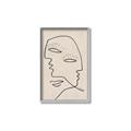 Picture of Two Faced II _GroupedProduct_Rectangle_Portrait_Canvas_Framed_