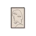 Picture of Two Faced II _GroupedProduct_Rectangle_Portrait_Canvas_Framed_