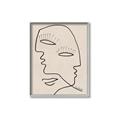 Picture of Two Faced II _GroupedProduct_Rectangle_Portrait_Canvas_Framed_