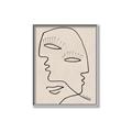 Picture of Two Faced II _GroupedProduct_Rectangle_Portrait_Canvas_Framed_
