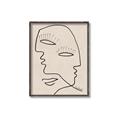 Picture of Two Faced II _GroupedProduct_Rectangle_Portrait_Canvas_Framed_