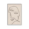 Picture of Two Faced II _GroupedProduct_Rectangle_Portrait_Canvas_Framed_