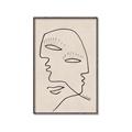 Picture of Two Faced II _GroupedProduct_Rectangle_Portrait_Canvas_Framed_