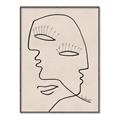 Picture of Two Faced II _GroupedProduct_Rectangle_Portrait_Canvas_Framed_