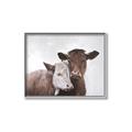 Picture of Cow buddies _GroupedProduct_Rectangle_Landscape_Canvas_Framed_