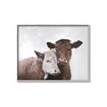Picture of Cow buddies _GroupedProduct_Rectangle_Landscape_Canvas_Framed_