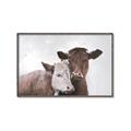 Picture of Cow buddies _GroupedProduct_Rectangle_Landscape_Canvas_Framed_