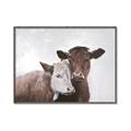 Picture of Cow buddies _GroupedProduct_Rectangle_Landscape_Canvas_Framed_