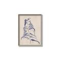 Picture of Blue Botanical I  _GroupedProduct_Rectangle_Portrait_Canvas_Framed_