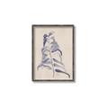 Picture of Blue Botanical I  _GroupedProduct_Rectangle_Portrait_Canvas_Framed_