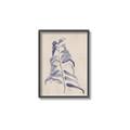 Picture of Blue Botanical I  _GroupedProduct_Rectangle_Portrait_Canvas_Framed_