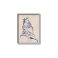 Picture of Blue Botanical I  _GroupedProduct_Rectangle_Portrait_Canvas_Framed_