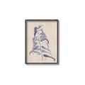 Picture of Blue Botanical I  _GroupedProduct_Rectangle_Portrait_Canvas_Framed_