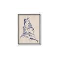 Picture of Blue Botanical I  _GroupedProduct_Rectangle_Portrait_Canvas_Framed_