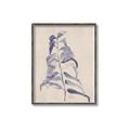 Picture of Blue Botanical I  _GroupedProduct_Rectangle_Portrait_Canvas_Framed_