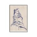 Picture of Blue Botanical I  _GroupedProduct_Rectangle_Portrait_Canvas_Framed_