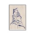 Picture of Blue Botanical I  _GroupedProduct_Rectangle_Portrait_Canvas_Framed_