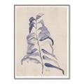 Picture of Blue Botanical I  _GroupedProduct_Rectangle_Portrait_Canvas_Framed_