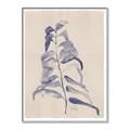 Picture of Blue Botanical I  _GroupedProduct_Rectangle_Portrait_Canvas_Framed_