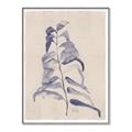 Picture of Blue Botanical I  _GroupedProduct_Rectangle_Portrait_Canvas_Framed_