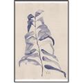 Picture of Blue Botanical I  _GroupedProduct_Rectangle_Portrait_Canvas_Framed_