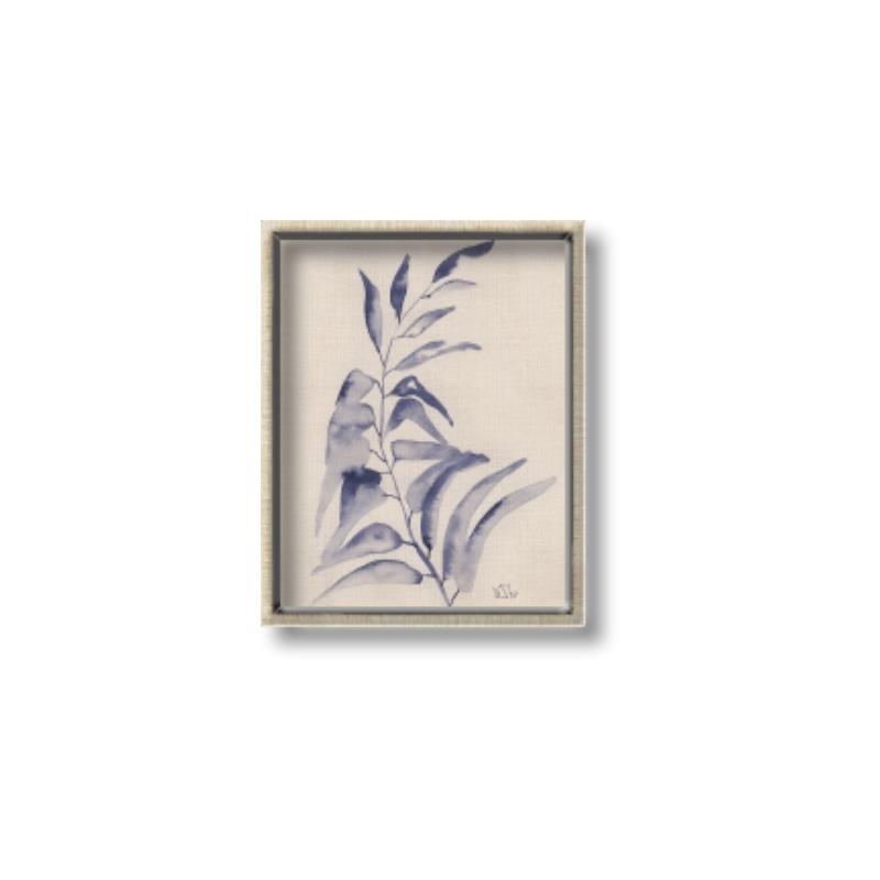 Picture of Blue Botanical II _GroupedProduct_Rectangle_Portrait_Canvas_Framed_