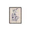 Picture of Blue Botanical II _GroupedProduct_Rectangle_Portrait_Canvas_Framed_
