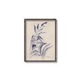 Picture of Blue Botanical II _GroupedProduct_Rectangle_Portrait_Canvas_Framed_