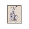 Picture of Blue Botanical II _GroupedProduct_Rectangle_Portrait_Canvas_Framed_