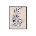 Picture of Blue Botanical II _GroupedProduct_Rectangle_Portrait_Canvas_Framed_