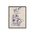 Picture of Blue Botanical II _GroupedProduct_Rectangle_Portrait_Canvas_Framed_