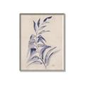 Picture of Blue Botanical II _GroupedProduct_Rectangle_Portrait_Canvas_Framed_