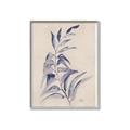 Picture of Blue Botanical II _GroupedProduct_Rectangle_Portrait_Canvas_Framed_