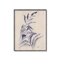 Picture of Blue Botanical II _GroupedProduct_Rectangle_Portrait_Canvas_Framed_