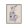 Picture of Blue Botanical II _GroupedProduct_Rectangle_Portrait_Canvas_Framed_