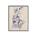 Picture of Blue Botanical II _GroupedProduct_Rectangle_Portrait_Canvas_Framed_