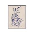 Picture of Blue Botanical II _GroupedProduct_Rectangle_Portrait_Canvas_Framed_