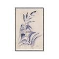 Picture of Blue Botanical II _GroupedProduct_Rectangle_Portrait_Canvas_Framed_