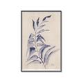 Picture of Blue Botanical II _GroupedProduct_Rectangle_Portrait_Canvas_Framed_