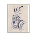 Picture of Blue Botanical II _GroupedProduct_Rectangle_Portrait_Canvas_Framed_