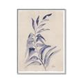 Picture of Blue Botanical II _GroupedProduct_Rectangle_Portrait_Canvas_Framed_